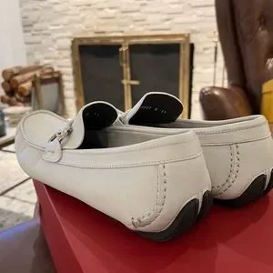 Men’s Salvatore Ferragamo Loafers Size 11 Chalk - Authentic Salvatore Ferragamo | Shoes | Mens Salvatore Ferragamo  main image 2